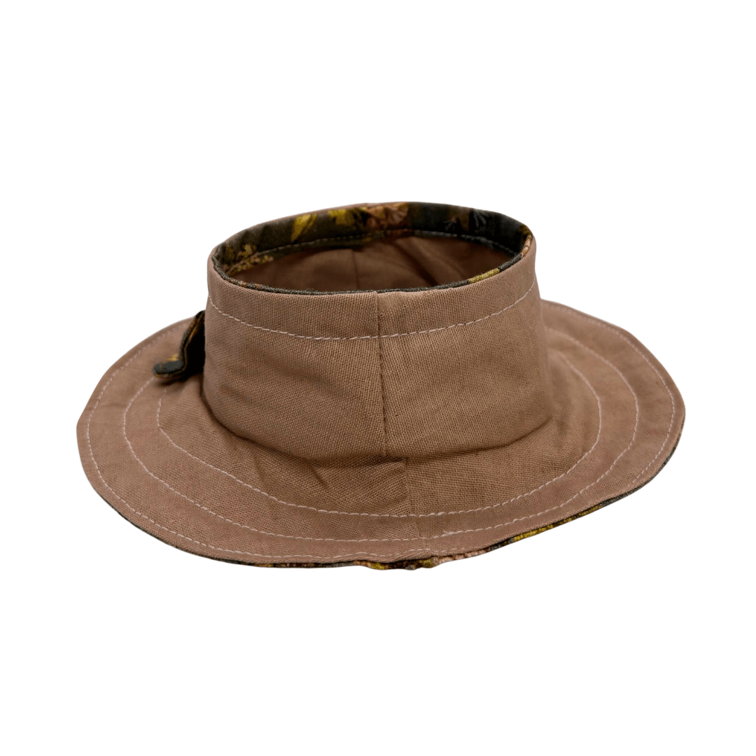 Handmade Victorian Doll Clothes Set for Labubu – Green - Back Hat